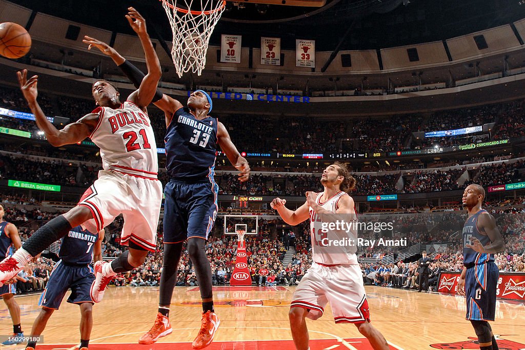 Charlotte Bobcats v Chicago Bulls