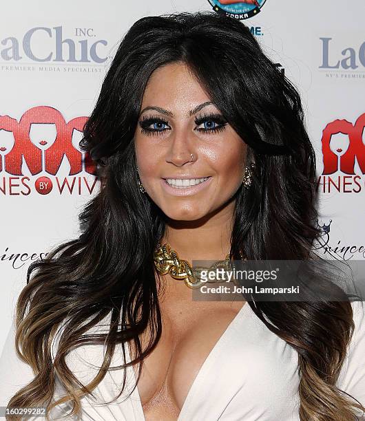 Tracy Dimarco attends "Jerseylicious" Season 5 Premiere Party at Midtown Sutton on January 28, 2013 in New York City.