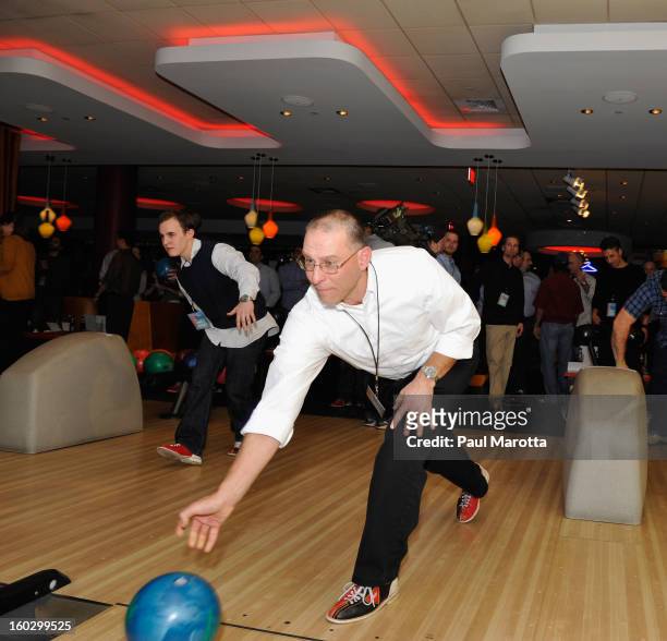 Guests attend the10th Annual Flutie Bowl to strike out autism at KINGS on January 28, 2013 in Boston, Massachusetts.