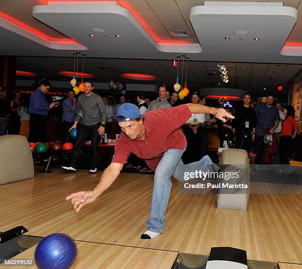 Former New England Patriots Quarterback Doug Flutie attends the10th Annual Flutie Bowl to strike out autism at KINGS on January 28, 2013 in Boston,...