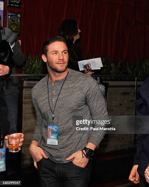 New England Patriots Wide Receiver Julian Edelman attends the10th Annual Flutie Bowl to strike out autism at KINGS on January 28, 2013 in Boston,...