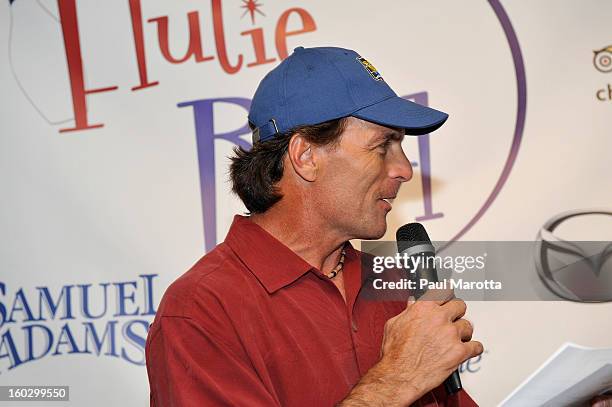 Former New England Patriots Quarterback Doug Flutie attends the10th Annual Flutie Bowl to strike out autism at KINGS on January 28, 2013 in Boston,...