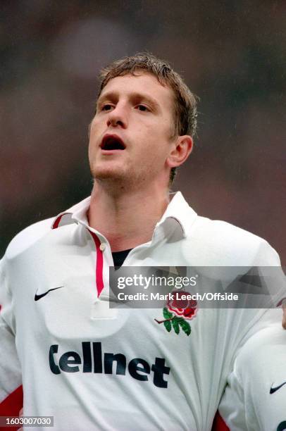 November 1997 Twickenham - International Rugby Union - England v Australia - Will Greenwood of England.