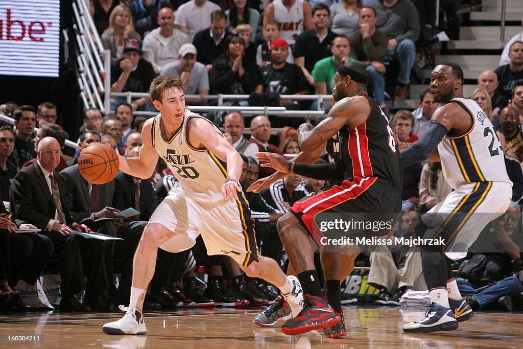 Miami Heat v Utah Jazz