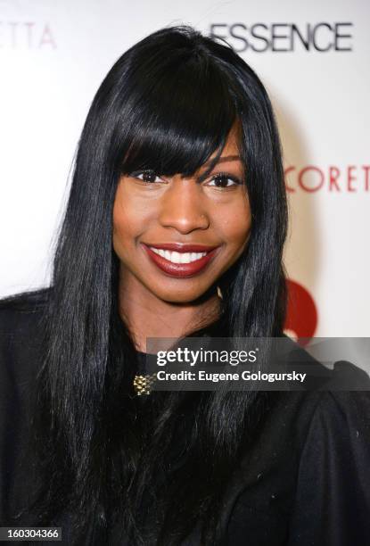 Samantha Black attends the "Betty & Coretta" premiere at Tribeca Cinemas on January 28, 2013 in New York City.