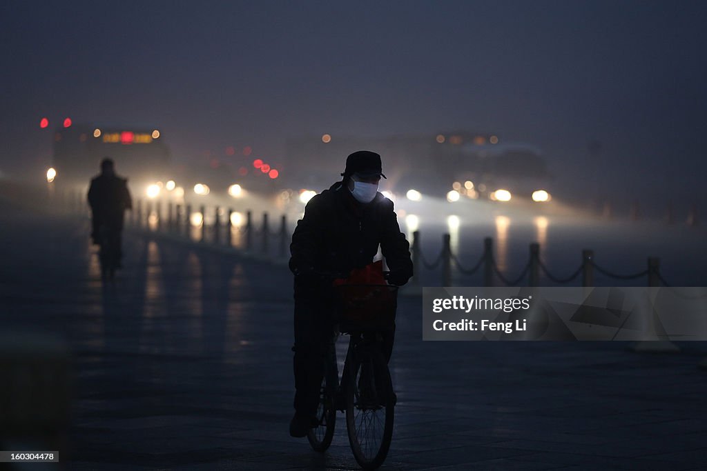 Beijing Air Pollution Reaches Dangerous Level