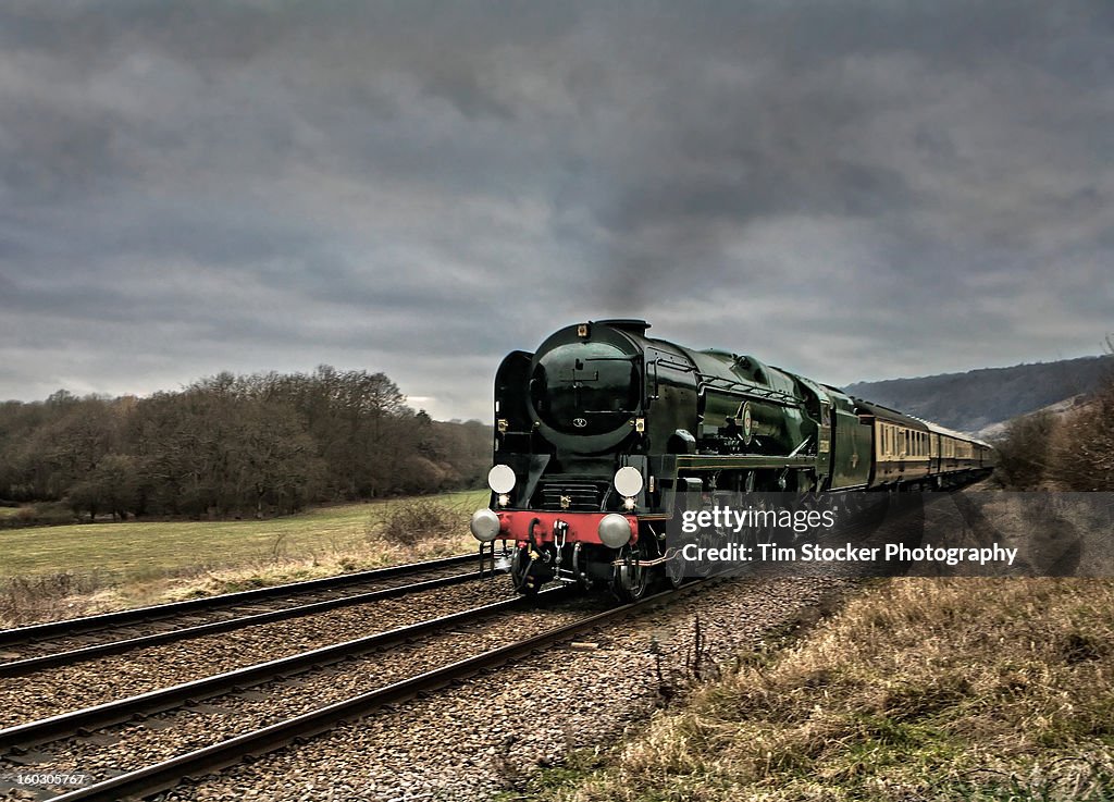 Steam Train in Surrey