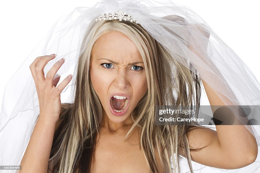 Angry bride