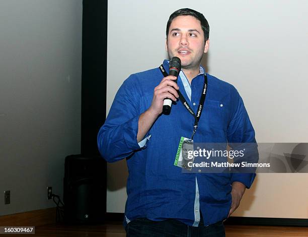 Producer Carl D'Andre of the film "Old Man" attends the 28th Santa Barbara International Film Festival on January 28, 2013 in Santa Barbara,...