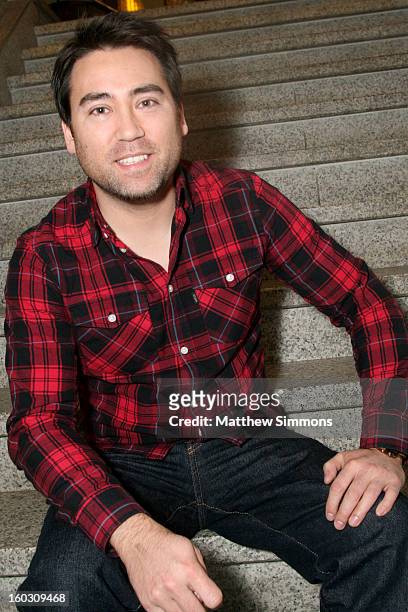 Animator Jeff Chiba Stearns of the film "Yellow Sticky Notes" attends the 28th Santa Barbara International Film Festival on January 28, 2013 in Santa...