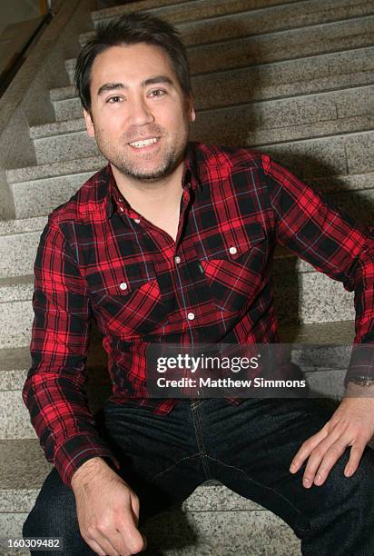 Animator Jeff Chiba Stearns of the film "Yellow Sticky Notes" attends the 28th Santa Barbara International Film Festival on January 28, 2013 in Santa...