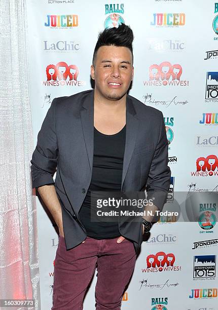 Johnny Donovan attends "Jerseylicious" Season 5 Premiere Party at Midtown Sutton on January 28, 2013 in New York City.