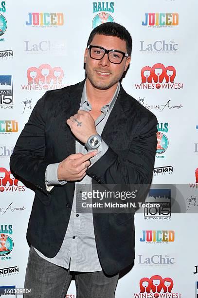 Joey Lasalla attends "Jerseylicious" Season 5 Premiere Party at Midtown Sutton on January 28, 2013 in New York City.