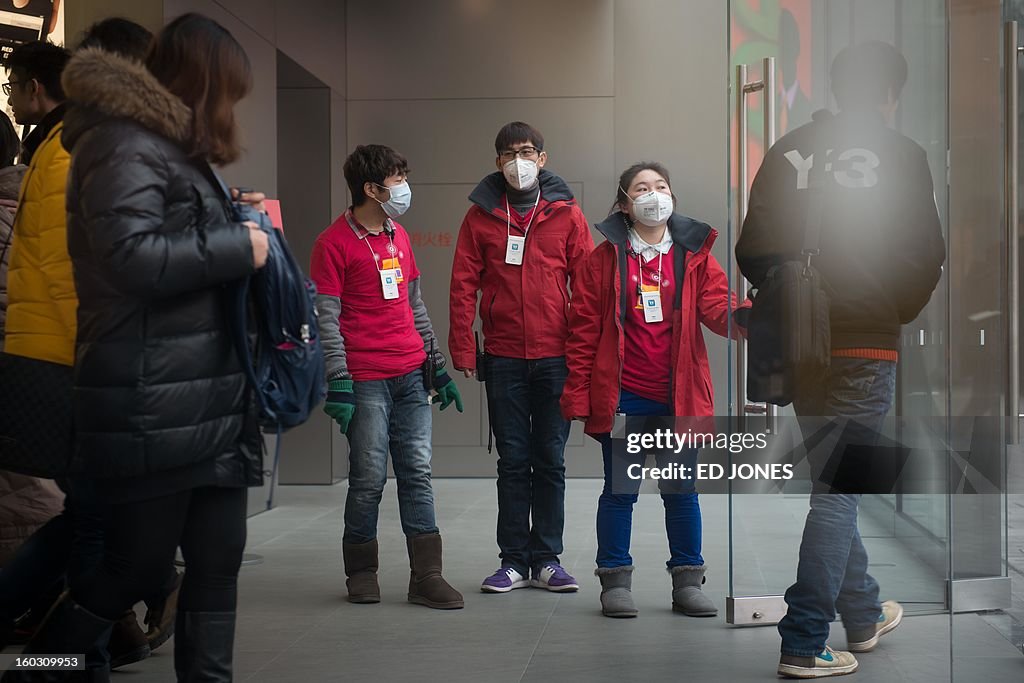 CHINA-ENVIRONMENT-POLLUTION