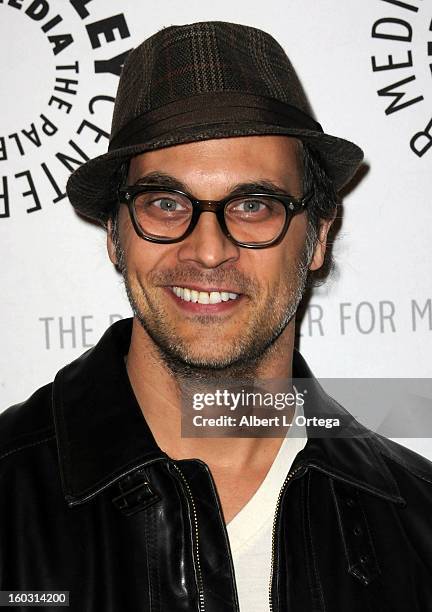 Actor Todd Stashwick arrives for The Paley Center for Media & Warner Bros. Home Entertainment Premiere of "Batman: The Dark Knight Returns, Part 2"...