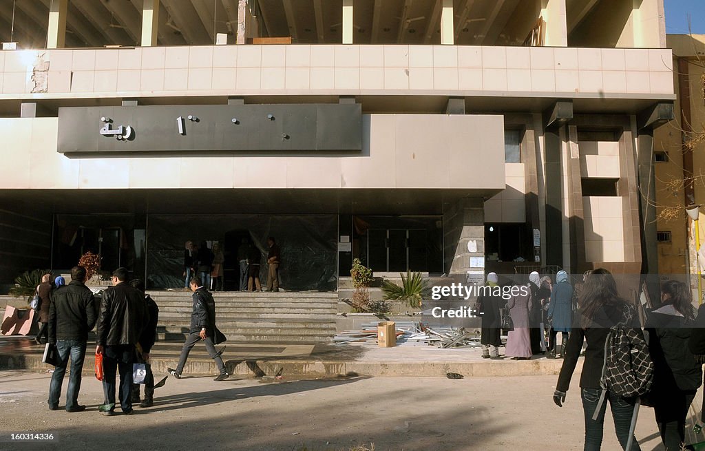 SYRIA-CONFLICT-UNIVERSITY-ALEPPO