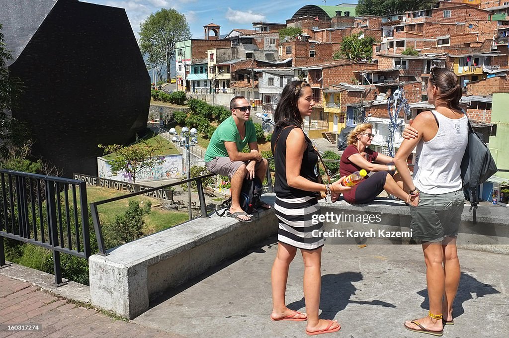 Urban Slums of Medellin, Colombia