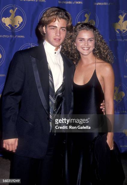 Actor Joey Lawrence and actress Keri Russell attend the 11th Carousel of Hope Ball to Benefit the Barbara Davis Center for Childhood Diabetes on...