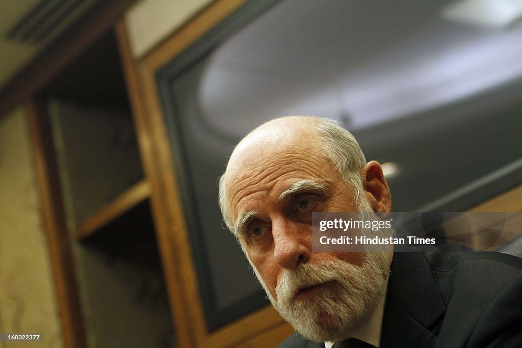 Profile Shoot Of Vinton Gray Cerf