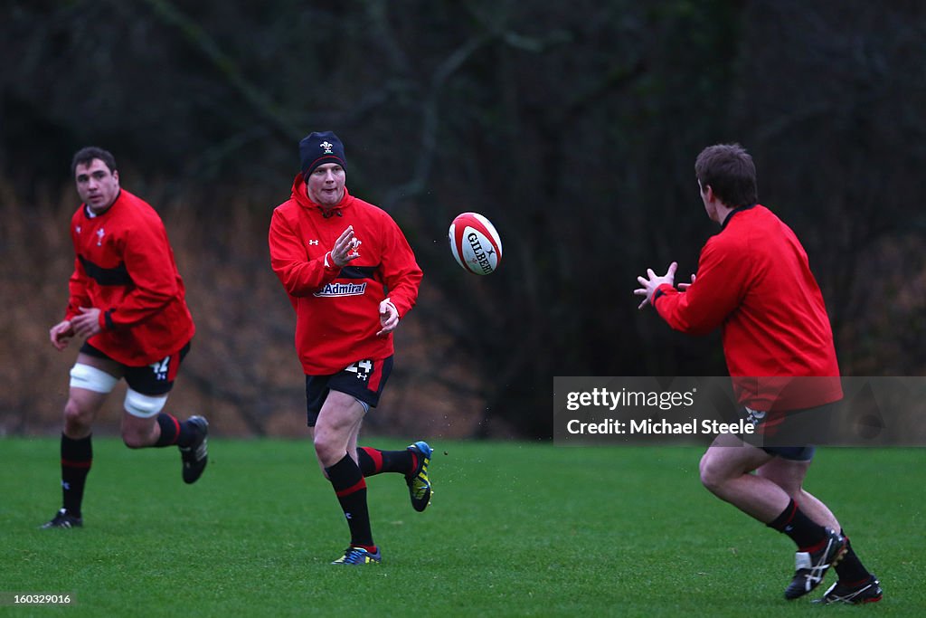 Wales Rugby Training Session