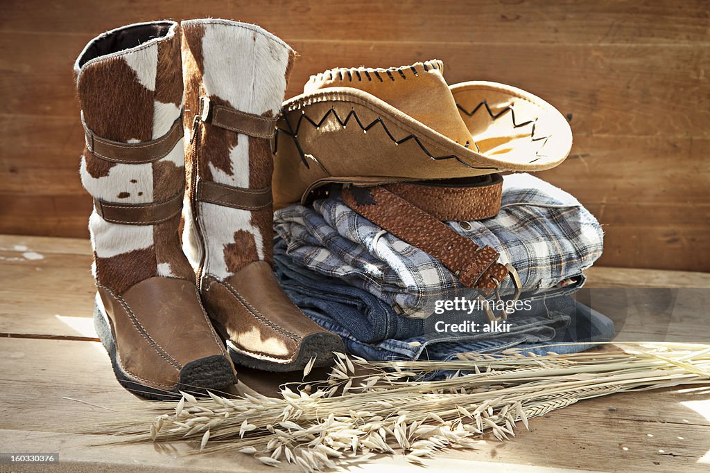Cowboy Still life