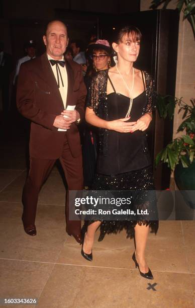 Actor couple Robert Duvall and Sharon Brophy attend the eighth annual American Cinema Awards at the Beverly Hilton Hotel, Beverly Hills, California,...