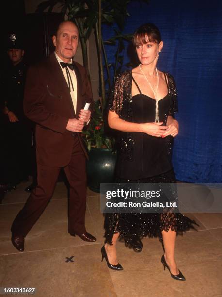 Actor couple Robert Duvall and Sharon Brophy attend the eighth annual American Cinema Awards at the Beverly Hilton Hotel, Beverly Hills, California,...