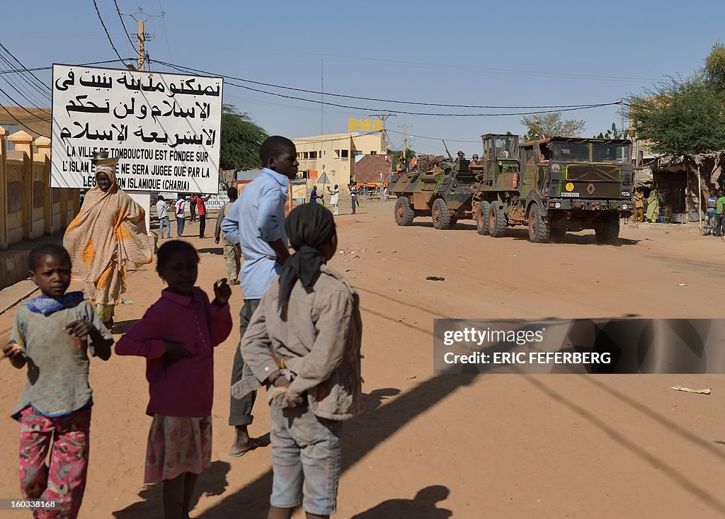 French Soldiers Regain Control in Malian Cities