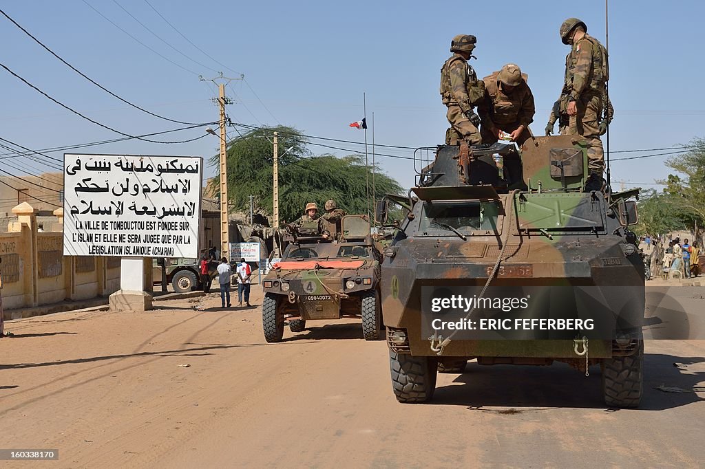 French Soldiers Regain Control in Malian Cities