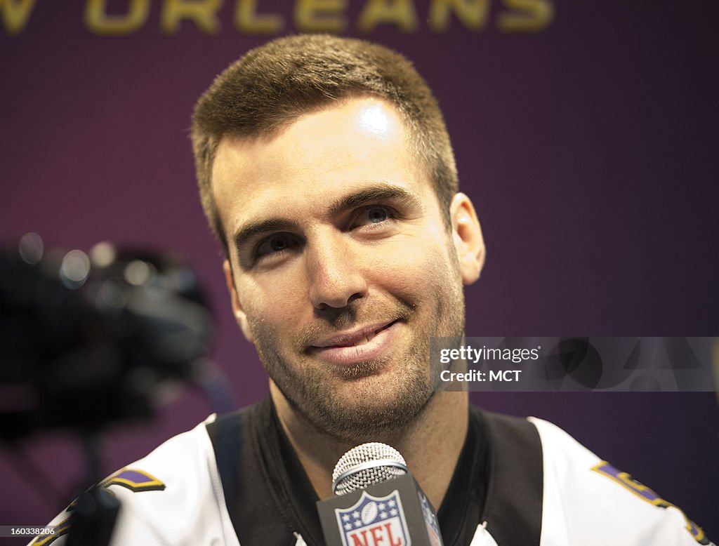 SUPER BOWL MEDIA DAY BALTIMORE RAVENS