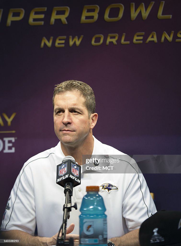 SUPER BOWL MEDIA DAY BALTIMORE RAVENS