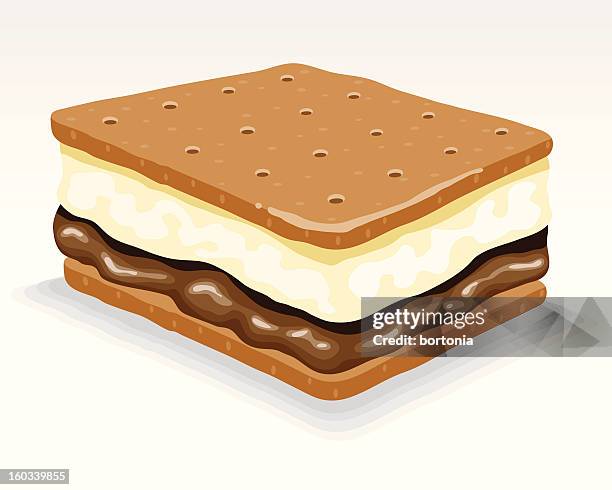 s'mores - smore stock-grafiken, -clipart, -cartoons und -symbole