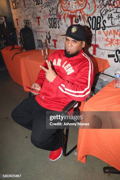 Immortal Technique attends The Sean Price 2023 Memorial Show at S.O.B.'s on August 08, 2023 in New York City.