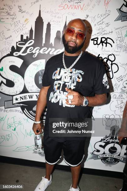 Royal Flush attends The Sean Price 2023 Memorial Show at S.O.B.'s on August 08, 2023 in New York City.