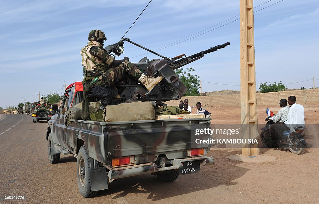 French Soldiers Regain Control in Malian Cities