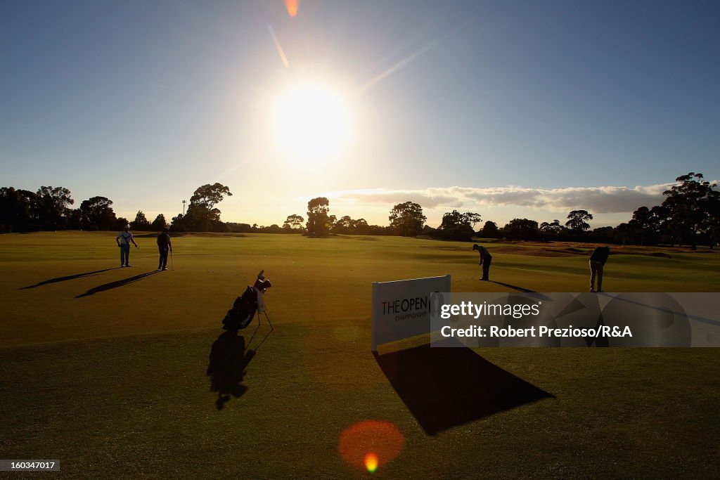 The Open Championship International Final Qualifying Australasia - Round Two