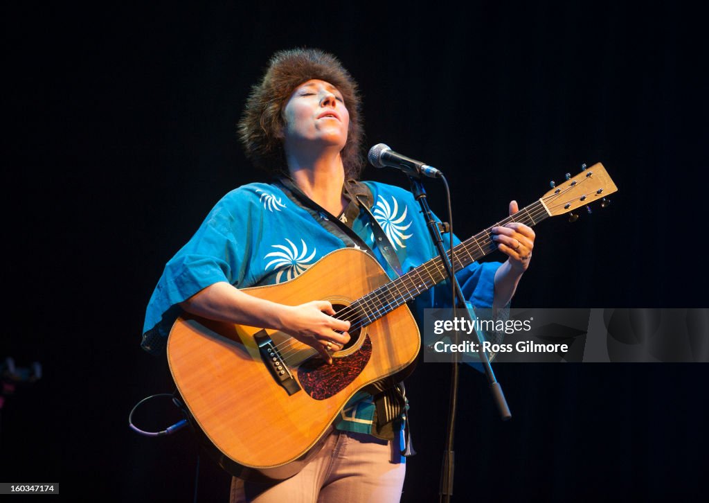 Martha Wainwright Performs At The Celtic Connections Festival 2013