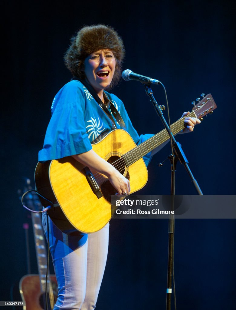 Martha Wainwright Performs At The Celtic Connections Festival 2013