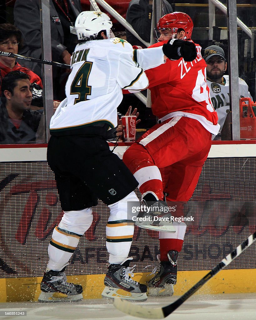 Dallas Stars v Detroit Red Wings