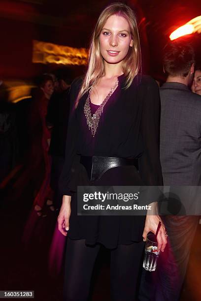 Sarah Brandner attends the after show party to 'Kokowaeaeh 2' - Germany Premiere at Astra on January 29, 2013 in Berlin, Germany.