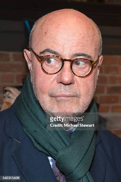 Etro founder Gimmo Etro attends ETRO Spring 2013 Collection Celebration Hosted By Erik Madigan Heck at ETRO Soho Boutique on January 29, 2013 in New...
