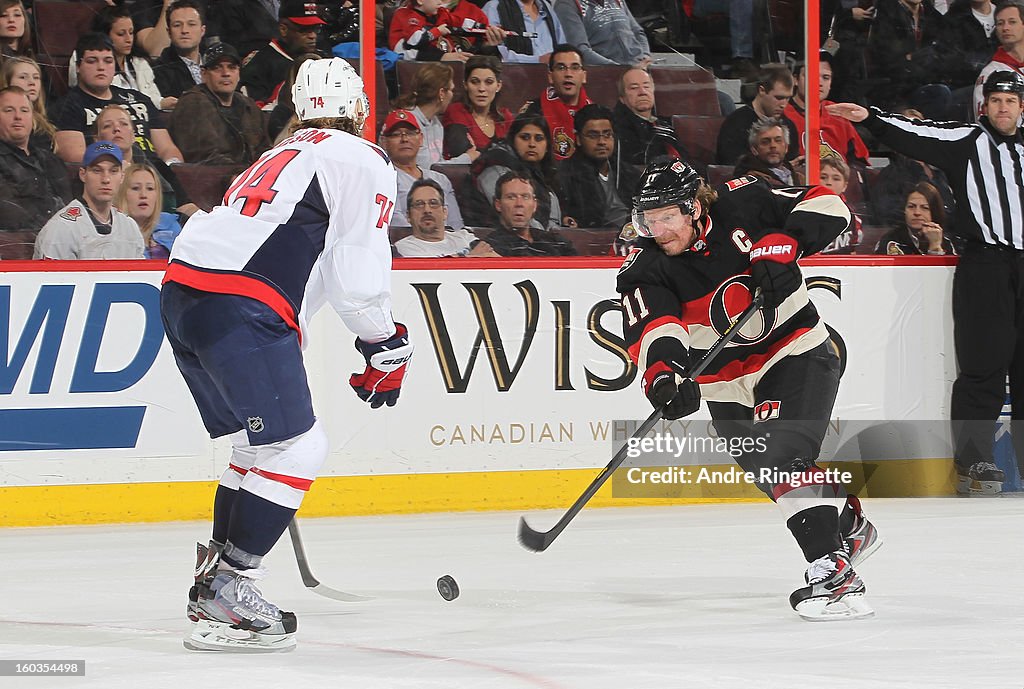 Washington Capitals v Ottawa Senators