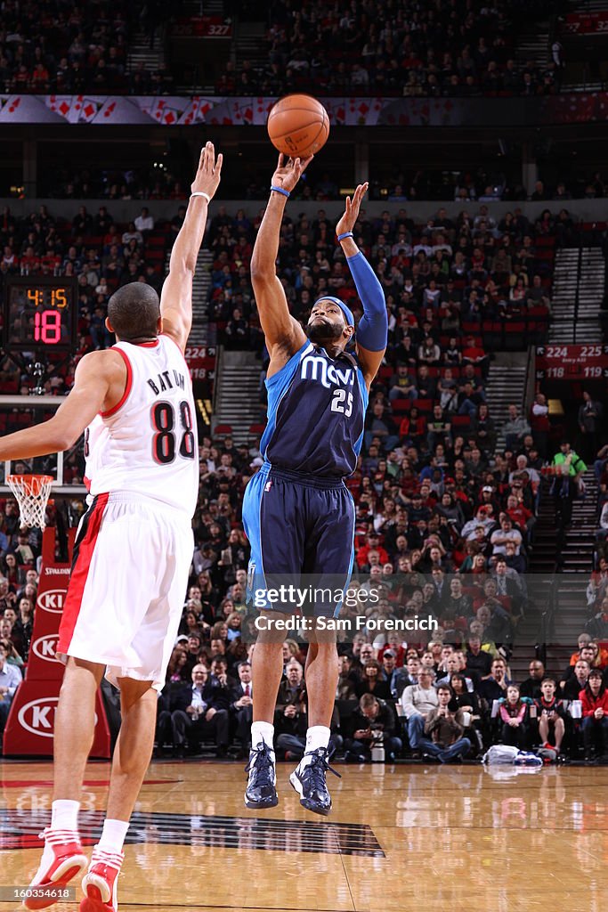 Dallas Mavericks v Portland Trail Blazers