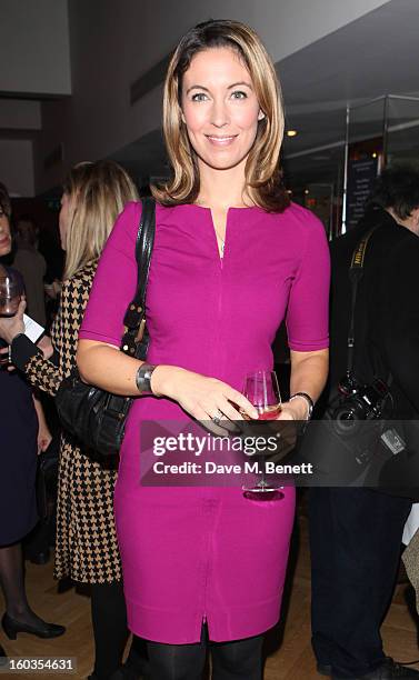 Emma Crosby attends the Sharpham Park preview launch of the Great British Spelt Recipe E-Book at The Athenaeum on January 29, 2013 in London, England.