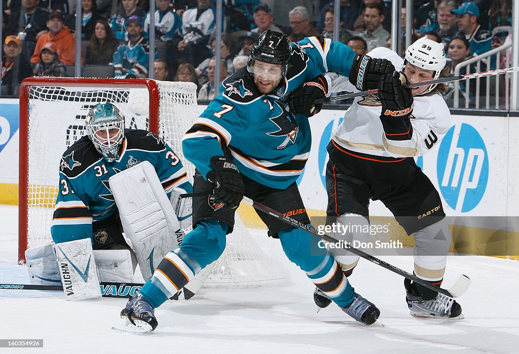 Anaheim Ducks v San Jose Sharks