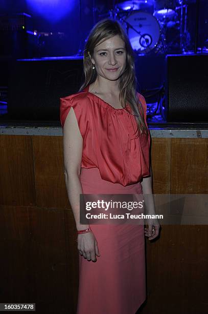 Julia Jentsch attends the after show party to 'Kokowaeaeh 2' - Germany Premiere at Astra on January 29, 2013 in Berlin, Germany.