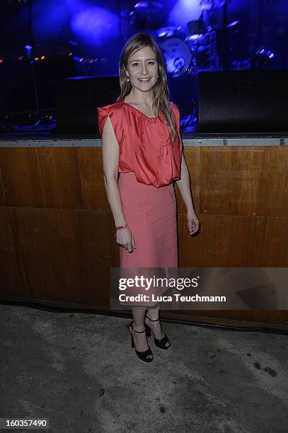 Julia Jentsch attends the after show party to 'Kokowaeaeh 2' - Germany Premiere at Astra on January 29, 2013 in Berlin, Germany.