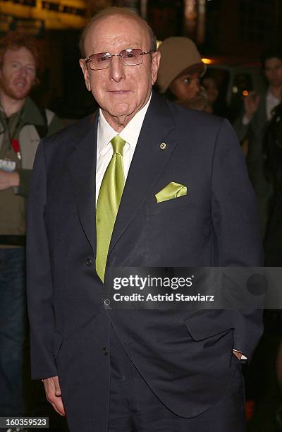 Clive Davis attends the Manilow On Broadway Opening Night After Party at the Copacabana on January 29, 2013 in New York City.
