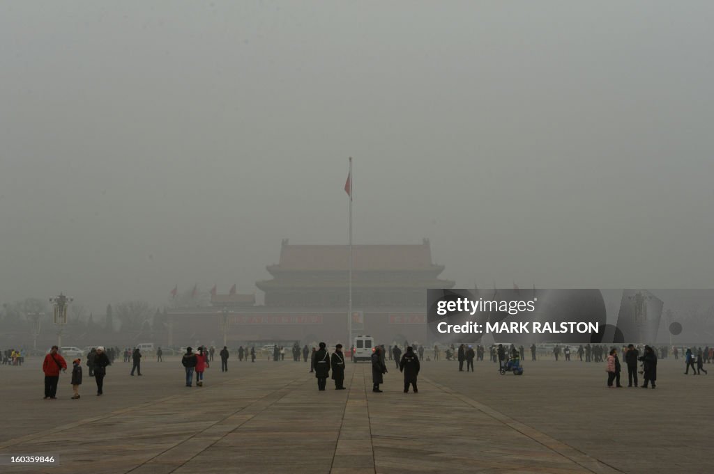 CHINA-ENVIRONMENT-POLLUTION