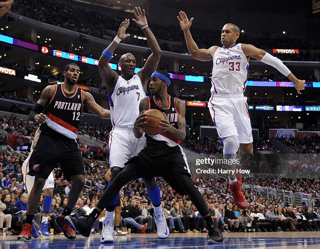 Portland Trail Blazers v Los Angeles Clippers